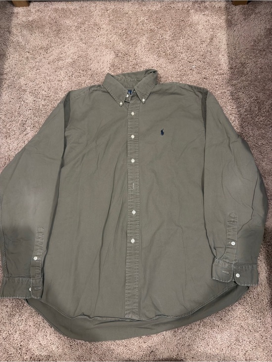 Polo Ralph Lauren Other - Polo by Ralph Lauren Olive Green Classic Button-Down Shirt